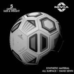 Nivia Black & White Football
