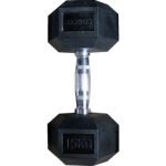 Cosco Hexa Dumbbell Rubber 15 Kg