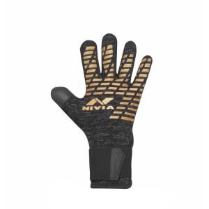 Nivia Football Glove Ashtang Gold